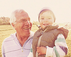 Дед с внуком