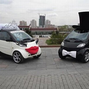 Дизайн свадебных авто Smart